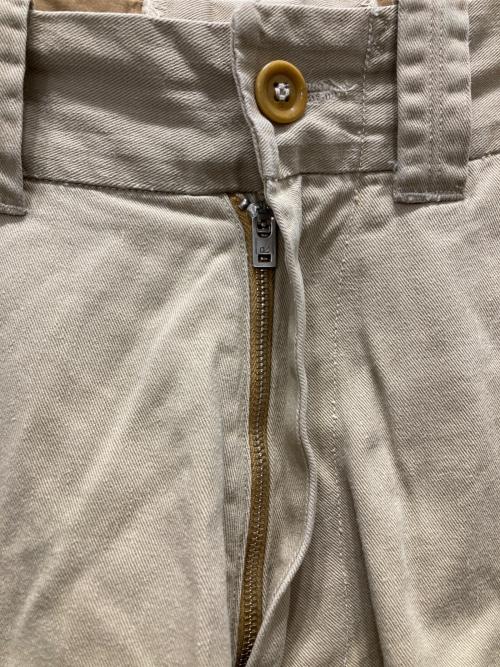45R（フォーティファイブ・アール）45R (フォーティファイブ・アール) お米チノの908ポッポパンツ ベージュ サイズ:1の古着・服飾アイテム