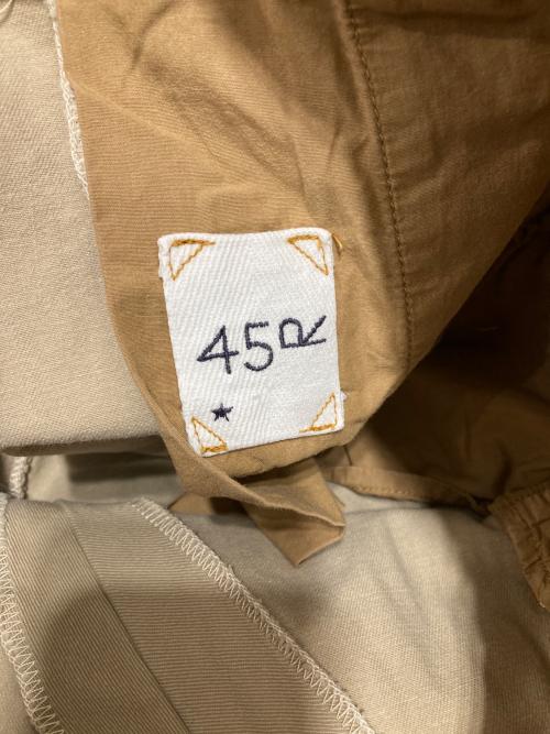 45R（フォーティファイブ・アール）45R (フォーティファイブ・アール) お米チノの908ポッポパンツ ベージュ サイズ:1の古着・服飾アイテム