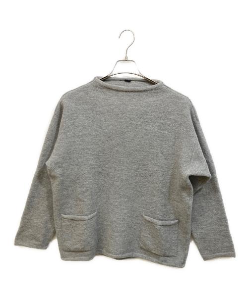 45R（フォーティファイブ・アール）45R (フォーティファイブ・アール) 馬比古セーター グレー サイズ:Freeの古着・服飾アイテム
