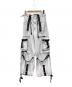 TRIPP NYC（トリップニューヨークシティー）の古着「PYRAMID STUD STRAP PANT」｜ホワイト