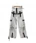 TRIPP NYC (トリップニューヨークシティー) PYRAMID STUD STRAP PANT ホワイト サイズ:XXS：6000円