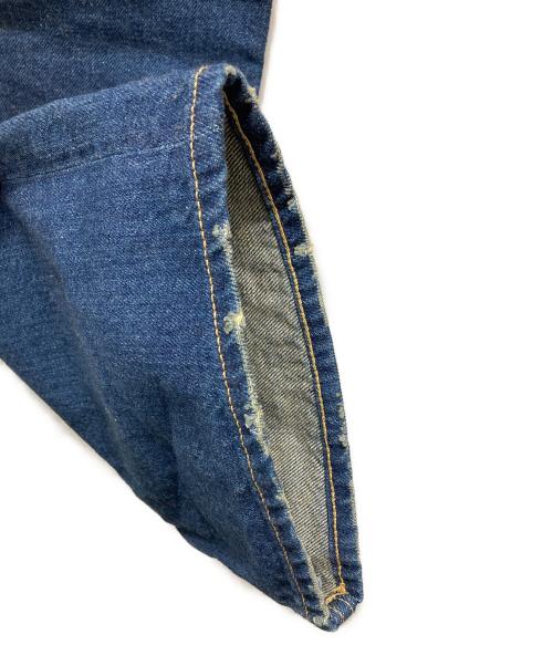 Tu es mon TRESOR（トゥ エ モン トレゾア）Tu es mon Tresor (トゥ エ モン トレゾア) デニムパンツ インディゴ サイズ:25の古着・服飾アイテム