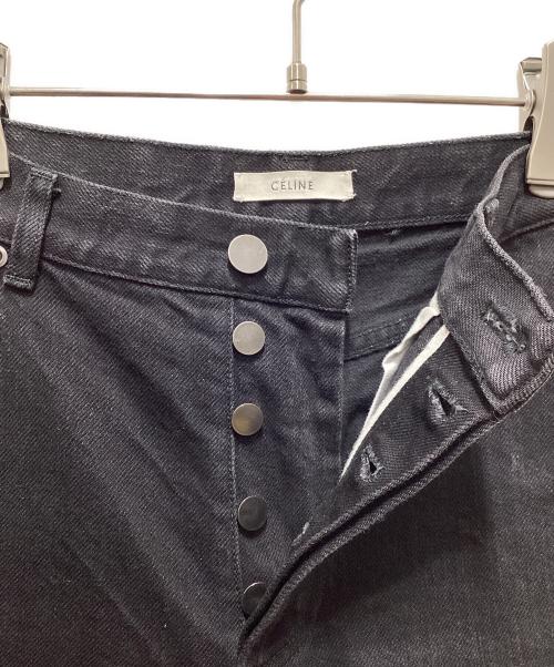 CELINE（セリーヌ）CELINE (セリーヌ) カットオフパンツ ブラック サイズ:36の古着・服飾アイテム