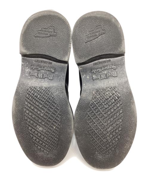 RED WING（レッドウィング）RED WING (レッドウィング) SUPERSOLE 6' MOC-TOE ブラック サイズ:6.5の古着・服飾アイテム
