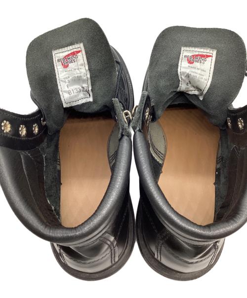 RED WING（レッドウィング）RED WING (レッドウィング) SUPERSOLE 6' MOC-TOE ブラック サイズ:6.5の古着・服飾アイテム