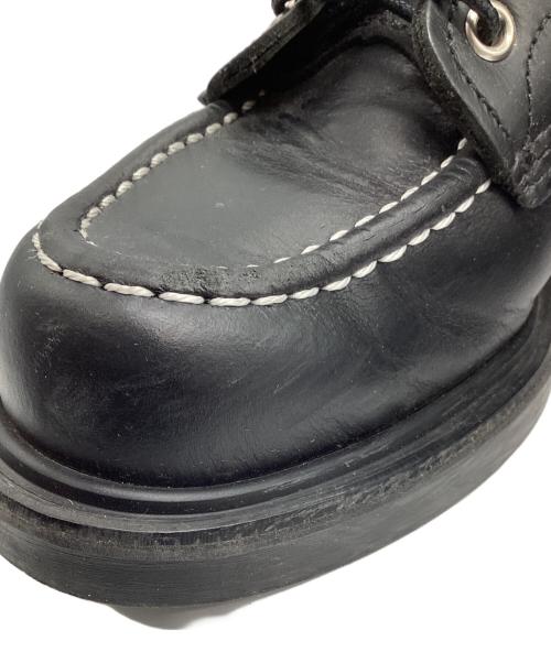 RED WING（レッドウィング）RED WING (レッドウィング) SUPERSOLE 6' MOC-TOE ブラック サイズ:6.5の古着・服飾アイテム
