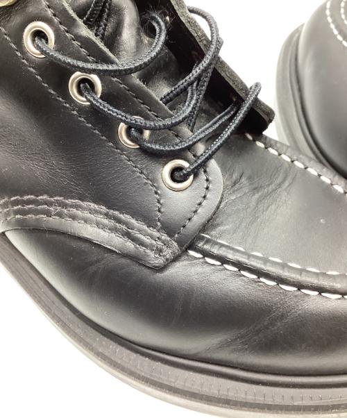 RED WING（レッドウィング）RED WING (レッドウィング) SUPERSOLE 6' MOC-TOE ブラック サイズ:6.5の古着・服飾アイテム
