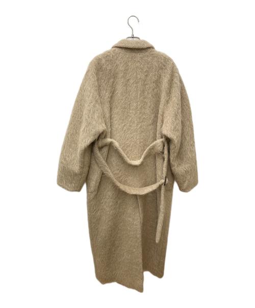 CLANE（クラネ）CLANE (クラネ) LONG SHAGGY LADY MAXI COAT ベージュ サイズ:2の古着・服飾アイテム