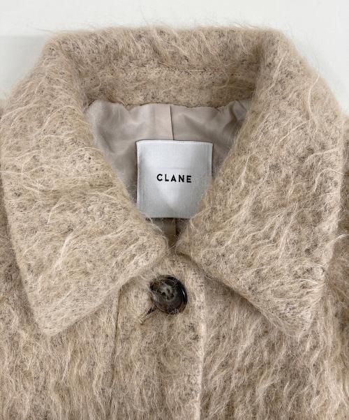 CLANE（クラネ）CLANE (クラネ) LONG SHAGGY LADY MAXI COAT ベージュ サイズ:2の古着・服飾アイテム