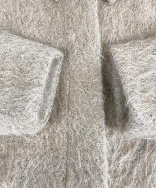 CLANE（クラネ）CLANE (クラネ) LONG SHAGGY LADY MAXI COAT ベージュ サイズ:2の古着・服飾アイテム