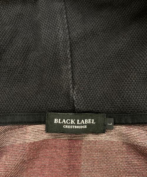 BLACK LABEL CRESTBRIDGE（ブラックレーベル クレストブリッジ）BLACK LABEL CRESTBRIDGE (ブラックレーベル クレストブリッジ) チェック柄ジップアップパーカー ボルドー サイズ:Lの古着・服飾アイテム