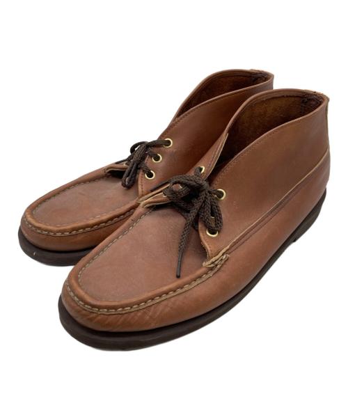 RUSSELL MOCCASIN（ラッセルモカシン）RUSSELL MOCCASIN (ラッセルモカシン) チャッカーブーツ ブラウン サイズ:実寸をご確認くださいの古着・服飾アイテム