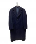 BOSS HUGO BOSSボス ヒューゴボス）の古着「ウールチェスターコート」｜ネイビー
