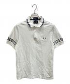 FRED PERRY×stussyフレッドペリー×ステューシー）の古着「ポロシャツ」｜ホワイト