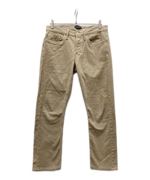 TOM FORD（トムフォード）TOM FORD (トムフォード) コーデュロイパンツ ベージュ サイズ:32の古着・服飾アイテム