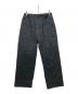 MHL（エムエイチエル）の古着「WOOL COTTON DRILL PANTS」｜チャコールグレー