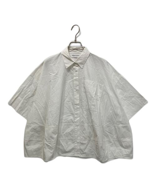 nagonstans（ナゴンスタンス）nagonstans (ナゴンスタンス) シャツ ホワイト サイズ:Mの古着・服飾アイテム