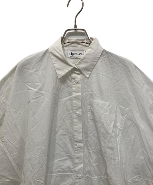 nagonstans（ナゴンスタンス）nagonstans (ナゴンスタンス) シャツ ホワイト サイズ:Mの古着・服飾アイテム