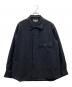 MARGARET HOWELL（マーガレットハウエル）の古着「シャツジャケット」｜チャコールグレー
