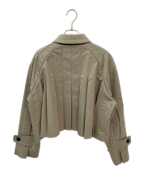 sacai（サカイ）sacai (サカイ) Cotton Gabardine Blouson オリーブ サイズ:1の古着・服飾アイテム