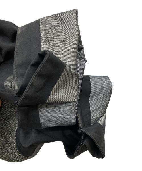 Aquascutum（アクアスキュータム）Aquascutum (アクアスキュータム) Harris Tweed (ハリスツイード) 切替ジャケット グレー サイズ:38の古着・服飾アイテム