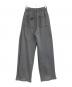CLANE (クラネ) TWO TUCK SWEAT PANTS グレー サイズ:1：6000円