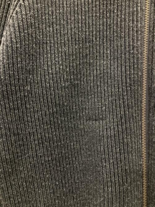 PLST（プラステ）PLST (プラステ) ジップカーディガン グレー サイズ:Mの古着・服飾アイテム