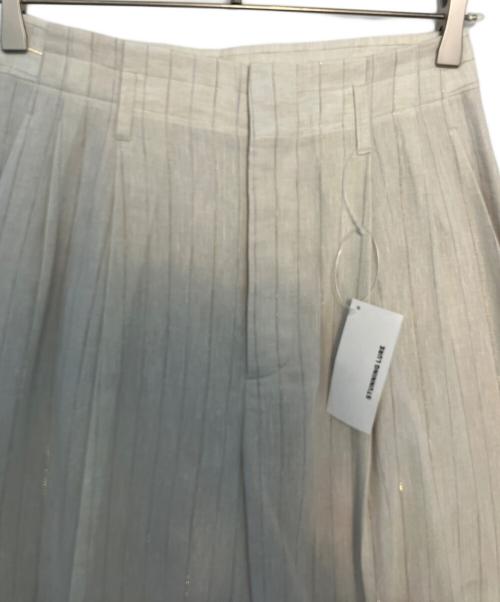 STUNNING LURE（スタニングルアー）STUNNING LURE (スタニングルアー) STUNNING LURE ストライプストレートパンツ ライトベージュ サイズ:1 未使用品の古着・服飾アイテム