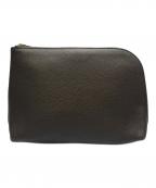 THE ROWザ ロウ）の古着「THE ROW　L字ファスナーポーチ」｜グレー