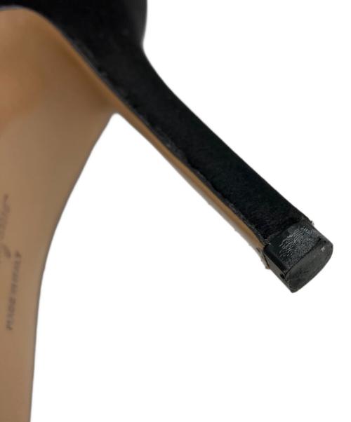 Salvatore Ferragamo（サルヴァトーレ フェラガモ）Salvatore Ferragamo (サルヴァトーレ フェラガモ) ヒールパンプス ブラック サイズ:5　1/2の古着・服飾アイテム