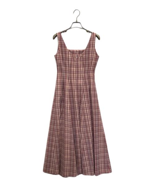 HER LIP TO（ハーリップトゥ）Her lip to (ハーリップトゥ) ワンピース ピンク サイズ:Sの古着・服飾アイテム