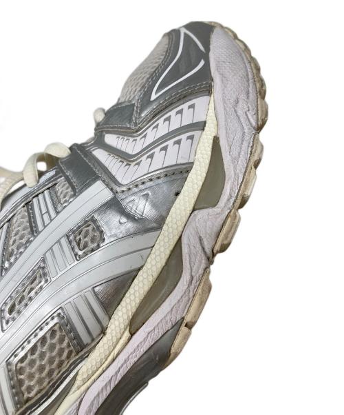 asics（アシックス）asics (アシックス) JJJJound (ジョウンド) ローカットスニーカー シルバー サイズ:28の古着・服飾アイテム