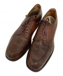 Alden（オールデン）の古着「302 Vチップ・ブルーチャーシューズ」｜ブラウン