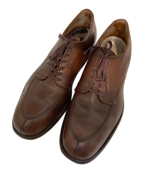 Alden（オールデン）ALDEN (オールデン) 302 Vチップ・ブルーチャーシューズ ブラウン サイズ:SIZE 11の古着・服飾アイテム