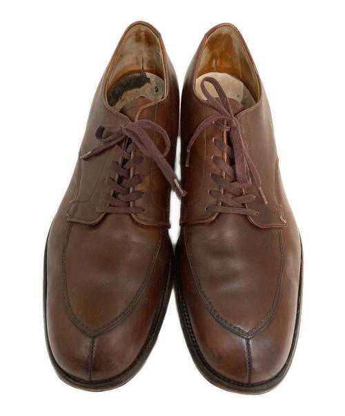 Alden（オールデン）ALDEN (オールデン) 302 Vチップ・ブルーチャーシューズ ブラウン サイズ:SIZE 11の古着・服飾アイテム