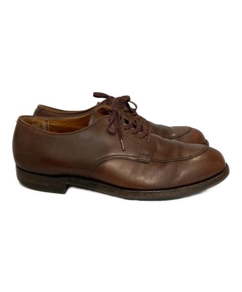 Alden（オールデン）ALDEN (オールデン) 302 Vチップ・ブルーチャーシューズ ブラウン サイズ:SIZE 11の古着・服飾アイテム