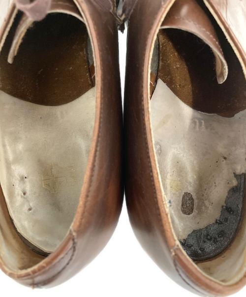 Alden（オールデン）ALDEN (オールデン) 302 Vチップ・ブルーチャーシューズ ブラウン サイズ:SIZE 11の古着・服飾アイテム