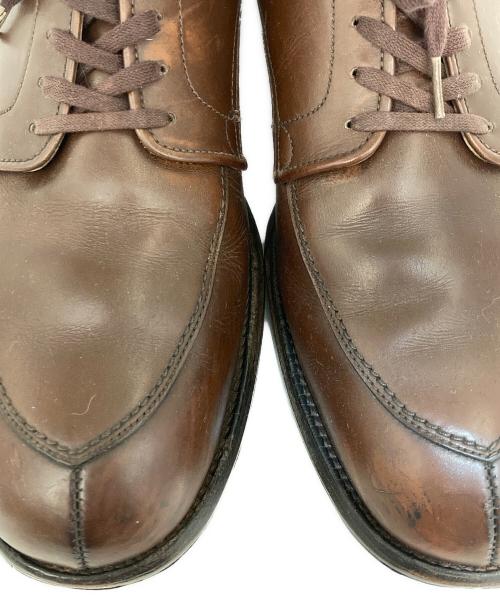 Alden（オールデン）ALDEN (オールデン) 302 Vチップ・ブルーチャーシューズ ブラウン サイズ:SIZE 11の古着・服飾アイテム