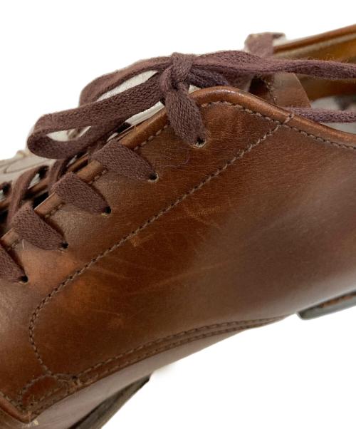 Alden（オールデン）ALDEN (オールデン) 302 Vチップ・ブルーチャーシューズ ブラウン サイズ:SIZE 11の古着・服飾アイテム