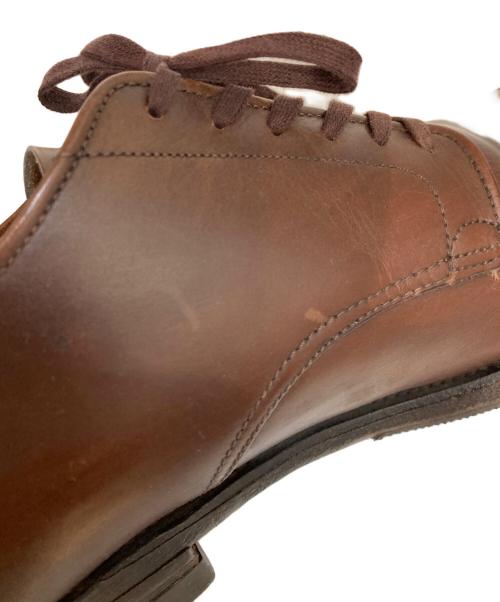 Alden（オールデン）ALDEN (オールデン) 302 Vチップ・ブルーチャーシューズ ブラウン サイズ:SIZE 11の古着・服飾アイテム