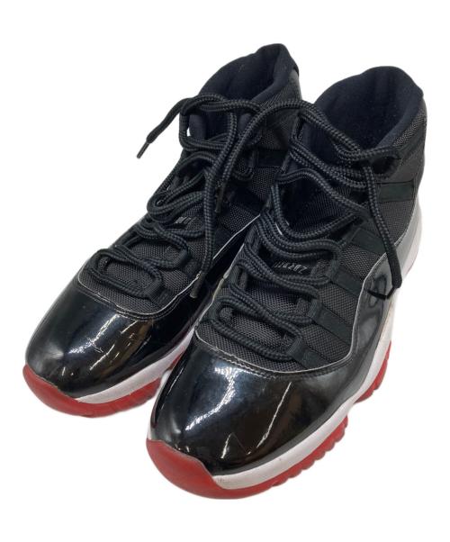 NIKE（ナイキ）NIKE (ナイキ) AIR JORDAN 11 RETRO ブラック サイズ:28の古着・服飾アイテム