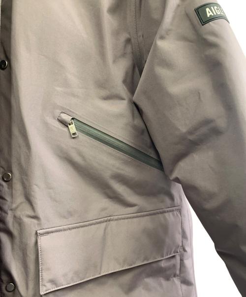 AIGLE（エーグル）AIGLE (エーグル) インサレーションフーデッドロングジャケット グレー サイズ:40 未使用品の古着・服飾アイテム