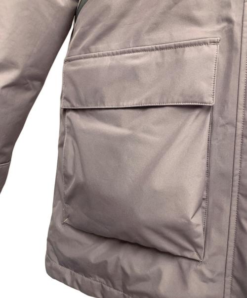 AIGLE（エーグル）AIGLE (エーグル) インサレーションフーデッドロングジャケット グレー サイズ:40 未使用品の古着・服飾アイテム