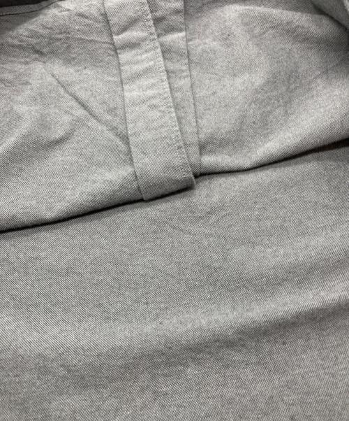 Graphpaper（グラフペーパー）Graphpaper (グラフペーパー) Oxford Oversized Band Collar Shirt グレー サイズ:O/Sの古着・服飾アイテム