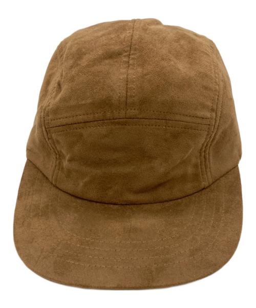 override（オーバーライド）override (オーバーライド) 2nd (セカンド) フェイクスウェードジェットキャップ ブラウン サイズ:58㎝～60㎝ 未使用品の古着・服飾アイテム