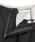 中古・古着 UNIVERSAL PRODUCTS. (ユニバーサルプロダクツ) 2TUCK SUMMER WOOL EASY SHORTS ブラック サイズ:SIZE 2：4000円