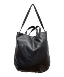ERA.（エラ）の古着「Nappa Calf Musem Tote Bag」｜ブラック