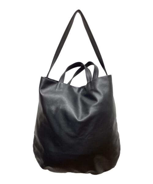 ERA.（エラ）ERA. (エラ) Nappa Calf Musem Tote Bag ブラックの古着・服飾アイテム