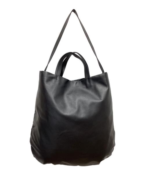 ERA.（エラ）ERA. (エラ) Nappa Calf Musem Tote Bag ブラックの古着・服飾アイテム