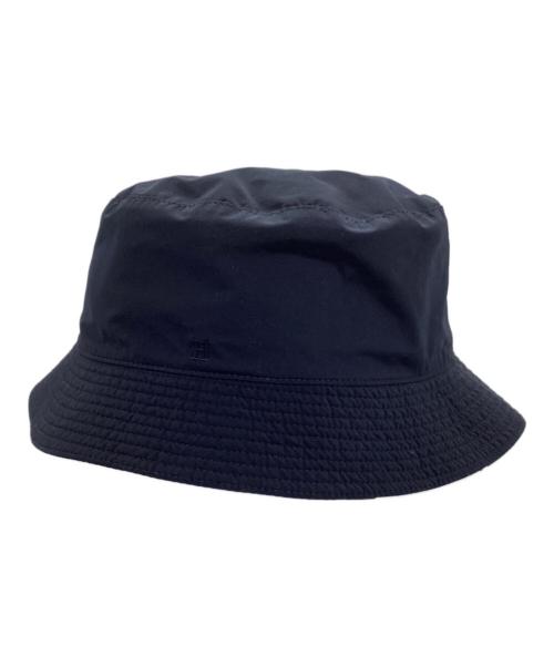 HERMES（エルメス）HERMES (エルメス) Ｈロゴ バケットハット ネイビーの古着・服飾アイテム